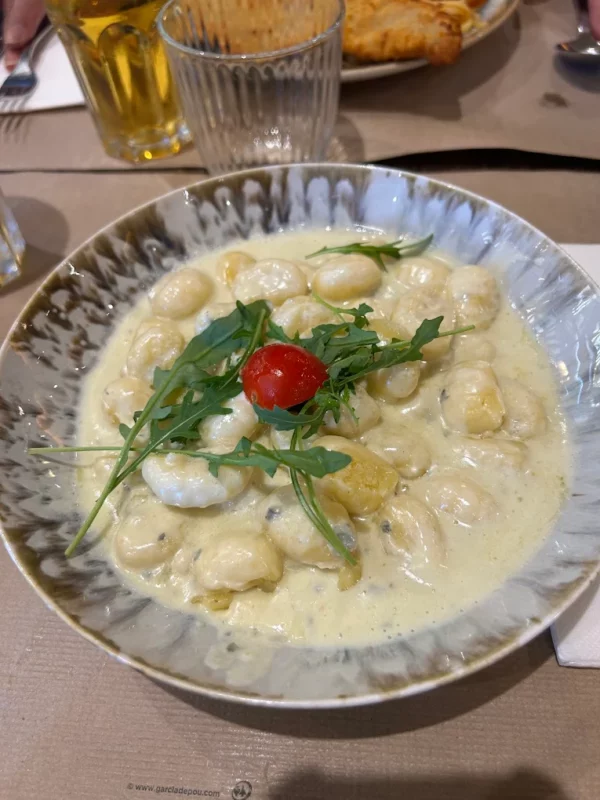 Gnocchi au gorgonzola
