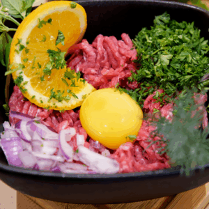 Tartare de bœuf